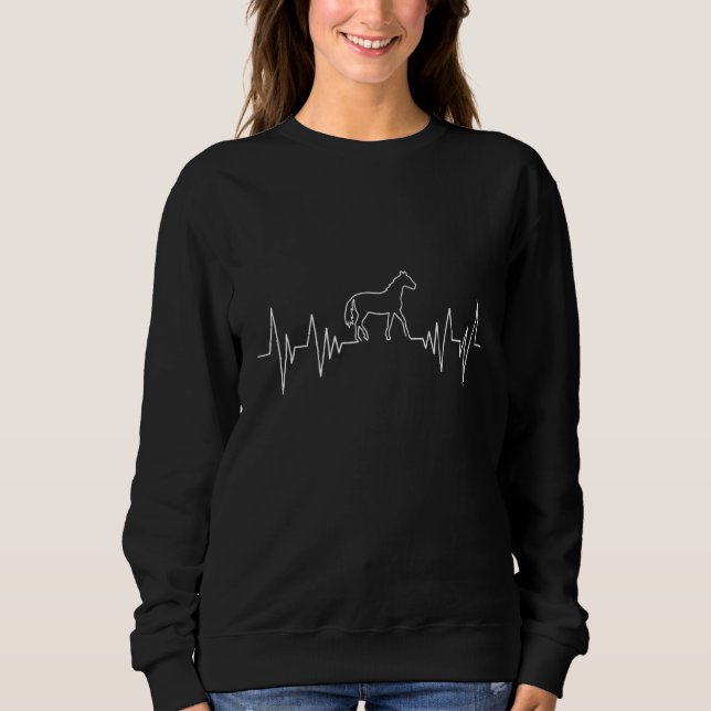 Horse Heartbeat Sweatshirt (Front)