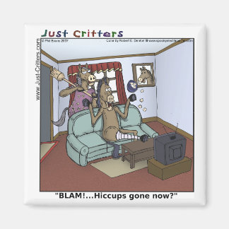 Horse Hiccups Magnet