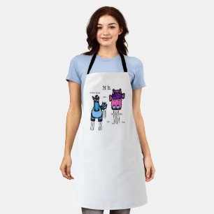 Horse & Hippo Apron