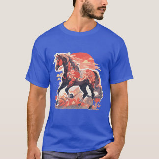 Horse Horses Mare Folen Riding Rider Gift friends T-Shirt