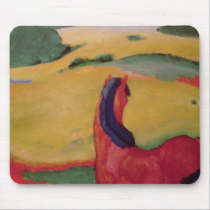 Horse in a landscape, 1910 mouse pad