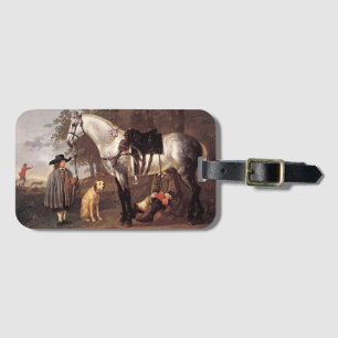 Horse in a Landscape Aelbert Cuyp    Luggage Tag