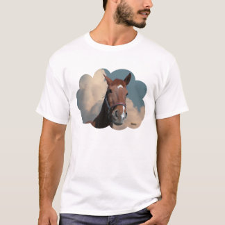 Horse in cloud 01 T-Shirt