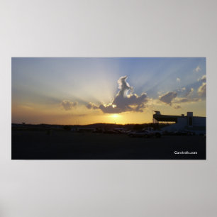 horse in clouds, Carolcells.com Poster