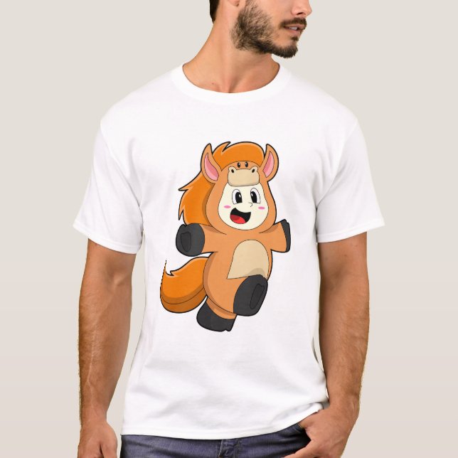 Horse in Costume T-Shirt (Front)