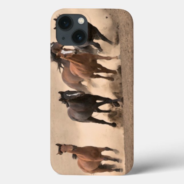 Horse In Fall II Case-Mate iPhone Case (Back)