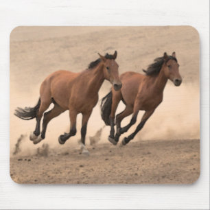 Horse In Fall II Mouse Pad