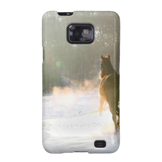 Horse in the snow galaxy SII case