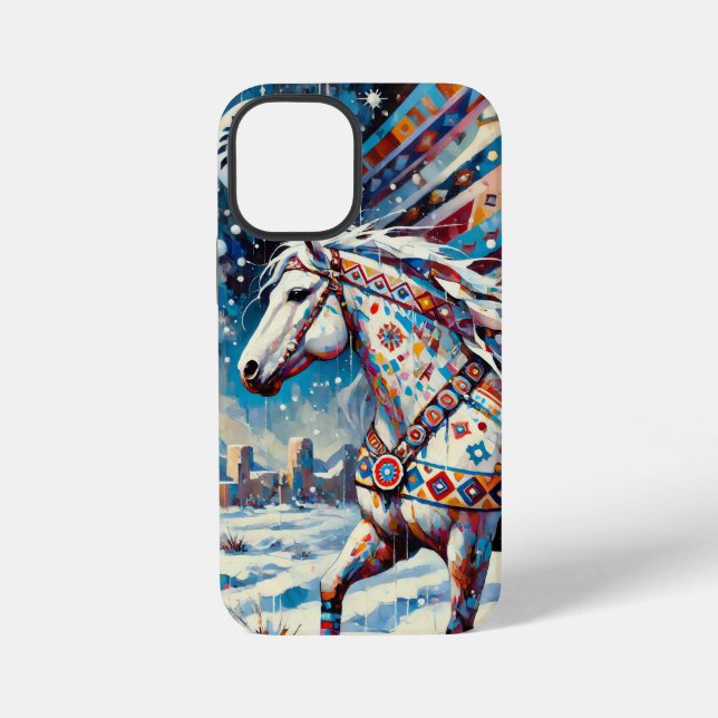 Horse iPhone 12 Mini Tough Case (Back)