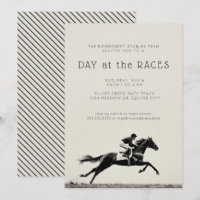 Horse Jockey Day at the Races Equestrian