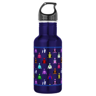 Horse Jockey Racing Silks 532 Ml Water Bottle