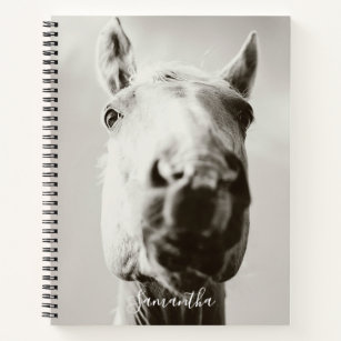 Horse Journal Dressage Equestrian Photo Notebook