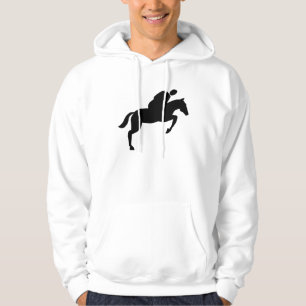 Horse Jumping - Black Hoodie