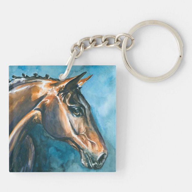 Horse Keychain (Back)