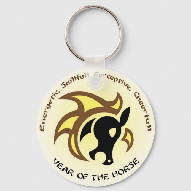 Horse Keys Keychain (Front)