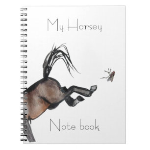 horse kicking  notebook