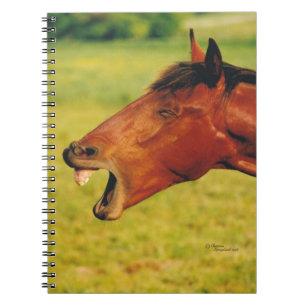 Horse laughing Notebook