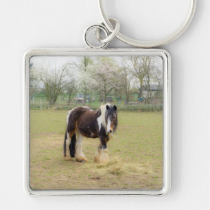 Horse love keychain