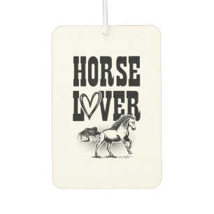 Horse lover air freshener