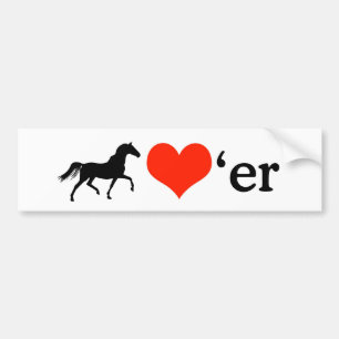 Horse Lover Bumper Sticker