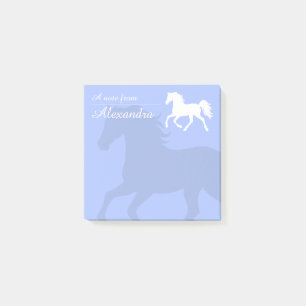 Horse Lover Elegant Custom Note