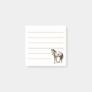Horse Lover Equestrian & Horseback Riding Cowgirl Post-it Notes