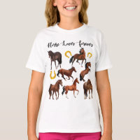 Horse Lover Forever beautiful horses collage 