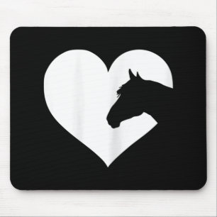 Horse lover  gift for girls & women who love horse mouse pad
