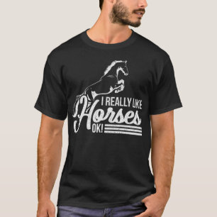Horse Lover Gift norman thelwell horse sayings T-Shirt