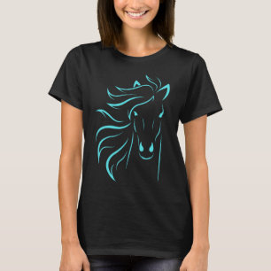 Horse Lover Gifts Womens Equestrian Men Horseback T-Shirt