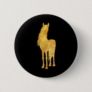 Horse Lover Horseback Riding Equestrian Birthday O 2 Inch Round Button
