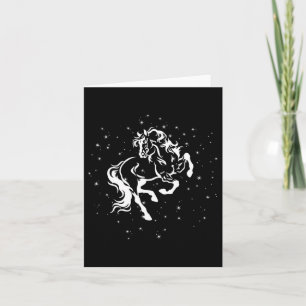 Horse Lover Horseback Riding Girls Teen Kids Women Card
