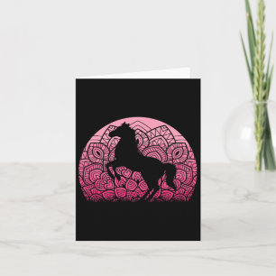 Horse Lover Horseback Riding Western Cowgirl Women Card