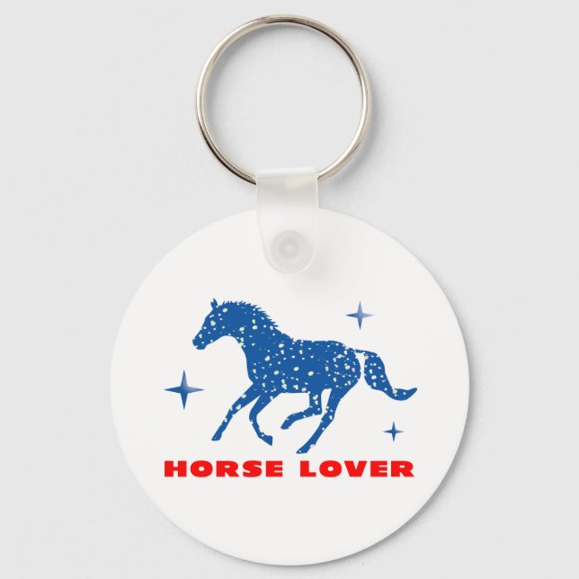Horse Lover Keychain (Front)