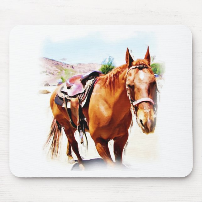 Horse Lover_ Mouse Pad (Front)