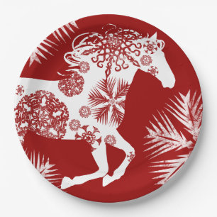 Horse Lover Paper Plate