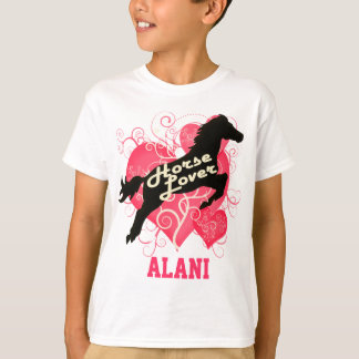Horse Lover Personalized Alani T-Shirt