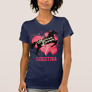 Horse Lover Personalized Christina T-Shirt