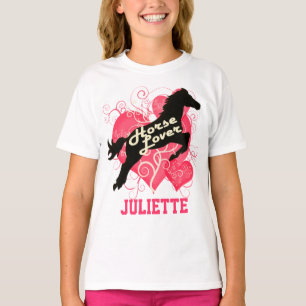 Horse Lover Personalized Juliette T-Shirt