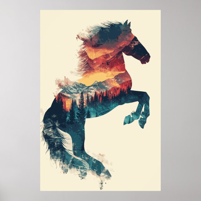 Horse Lover Photographic Art Poster (Front)