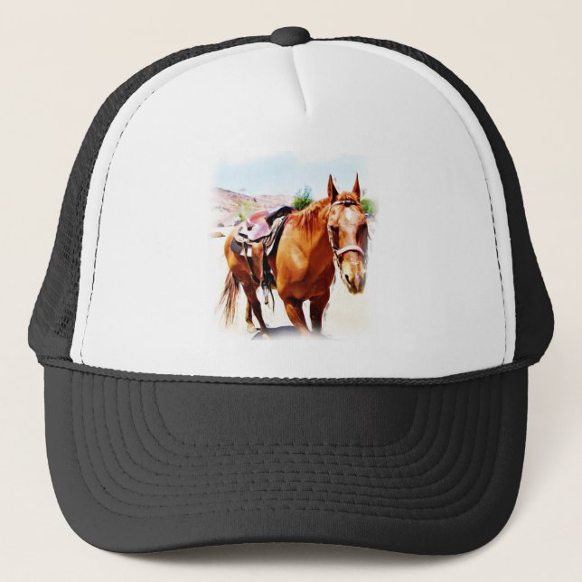Horse Lover_ Trucker Hat (Front)