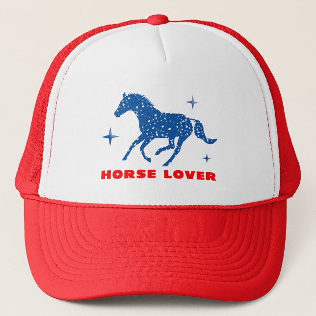 Horse Lover Trucker Hat (Front)