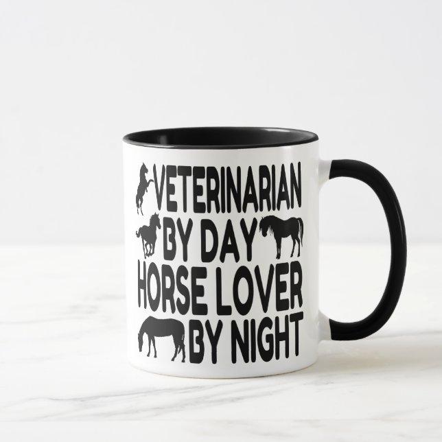 Horse Lover Veterinarian Mug (Right)