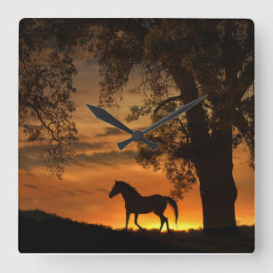 Horse Lover's Clock