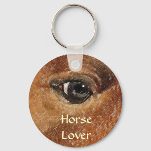 Horse-lover's Equine Animal-lover's Gift Keychain