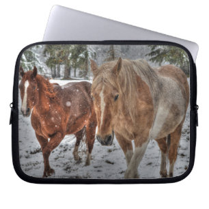 Horse-lovers Equine Ranch Horse Photo Laptop Sleeve
