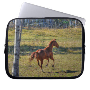 Horse-lovers Equine Ranch Horse Photo Laptop Sleeve