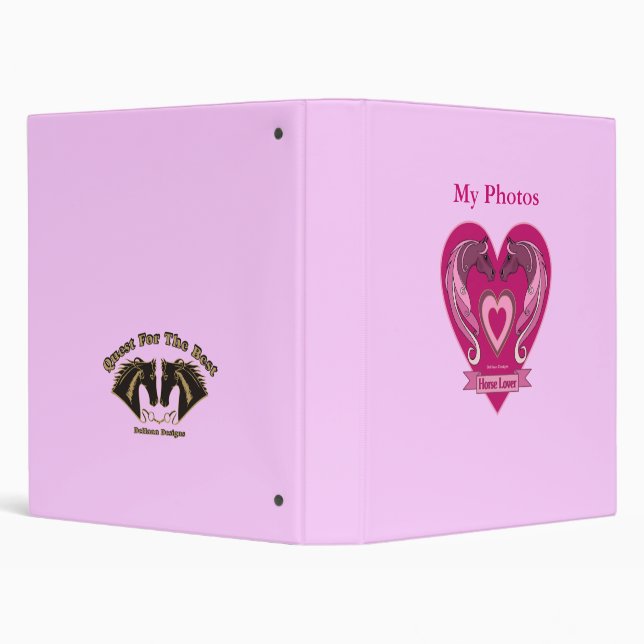 Horse Lovers Photo Album Binder (Background)