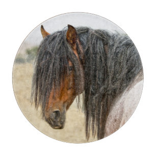 Horse Mane Cutting Board