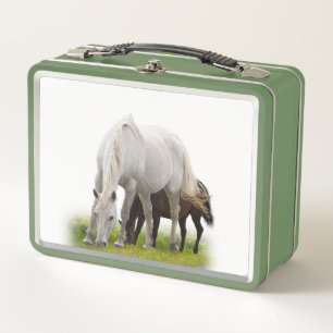 Horse Metal Lunch Box